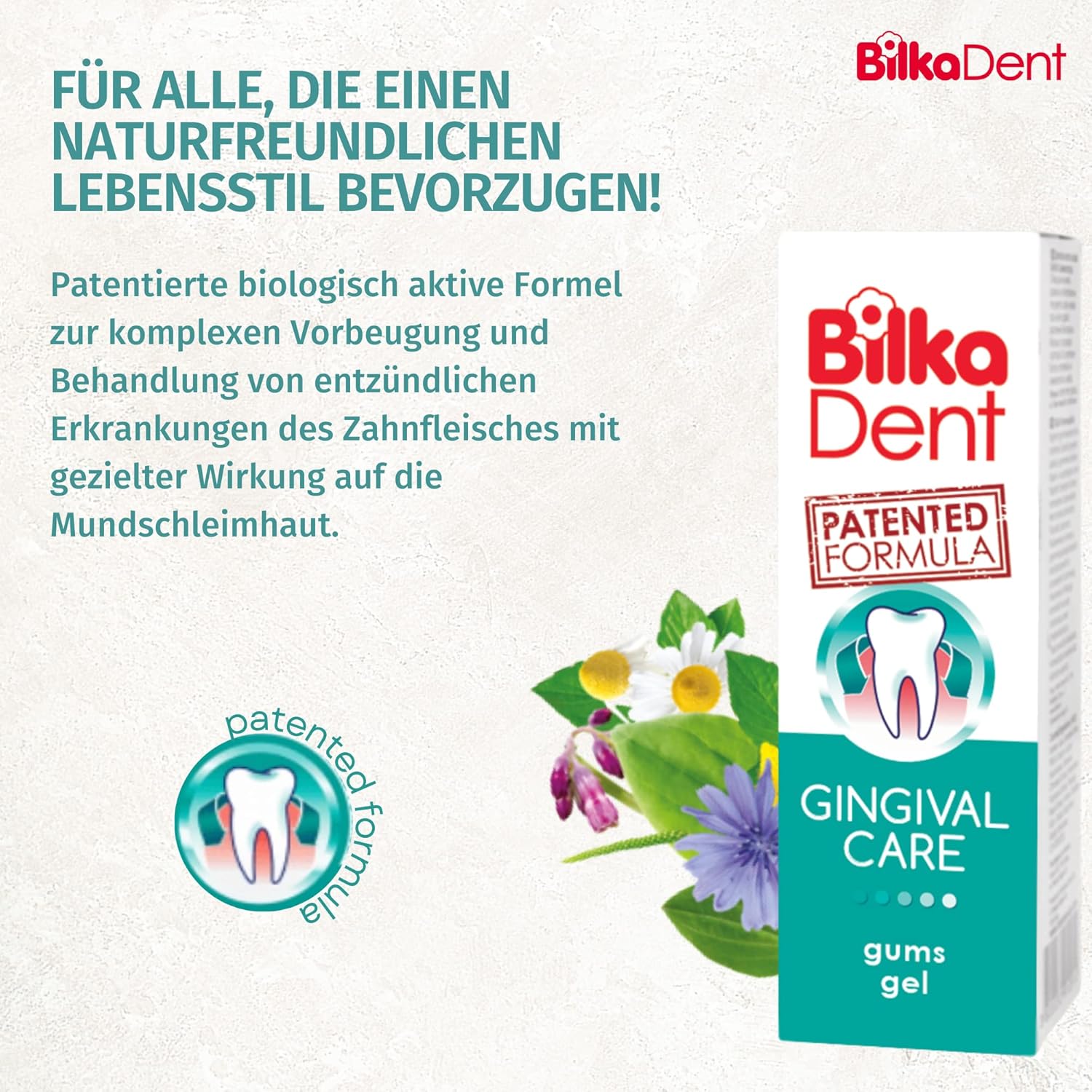 BilkaDent Gingival Care Gums Gel 25 ml : Health & Household