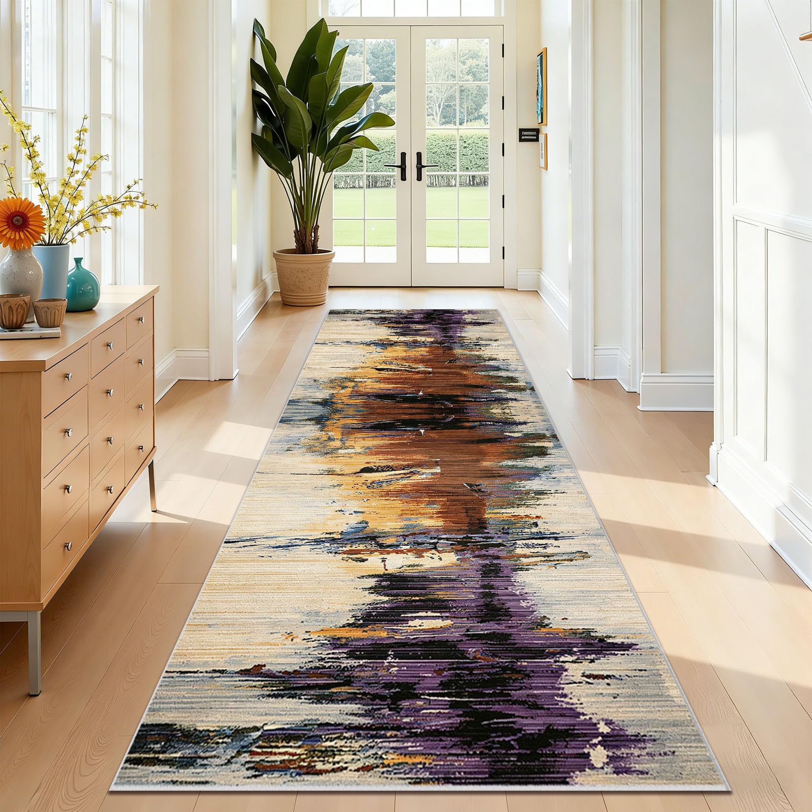 Dywan do przedpokoju można prać w pralce 50 x 250 cm