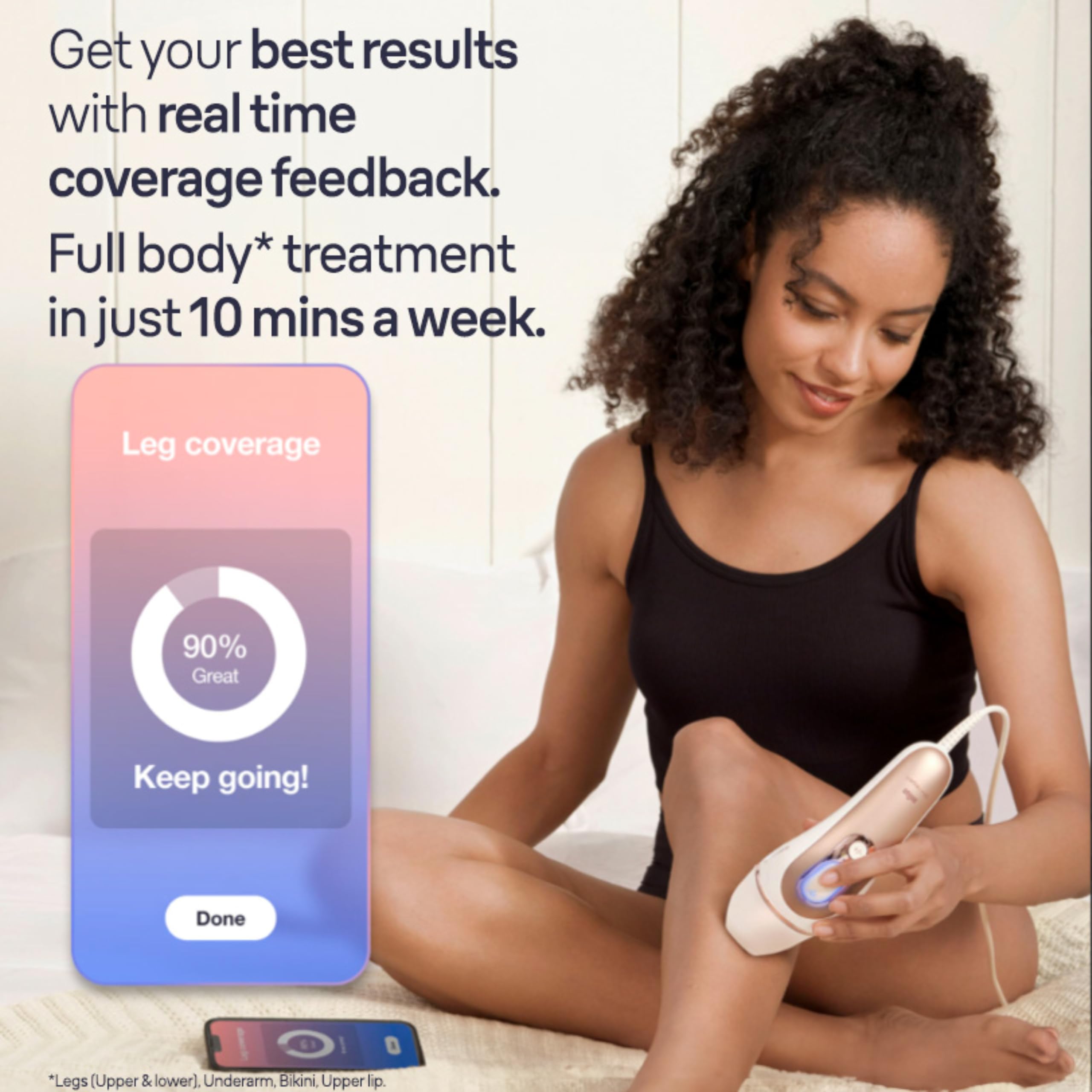 Braun IPL Skin i· Expert At-Home Laser, IPL epilasyon cihazı, kalıcı görünür epilasyon, akıllı IPL b