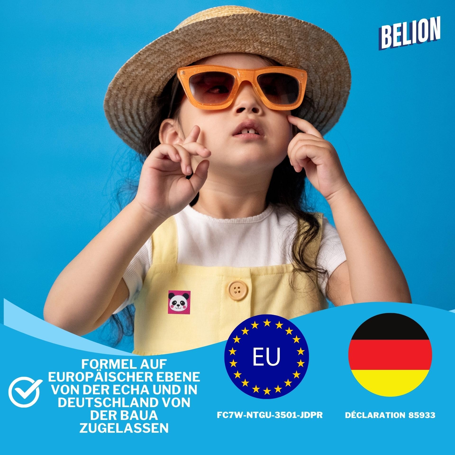 BELION Mückenschutz Armband | Mückenarmband Kinder & Erwachsene | 10er Set mit 90 Mückenpflaster | Anti-Mücken-Armband für Outdoor, Camping, Reisen & Urlaub