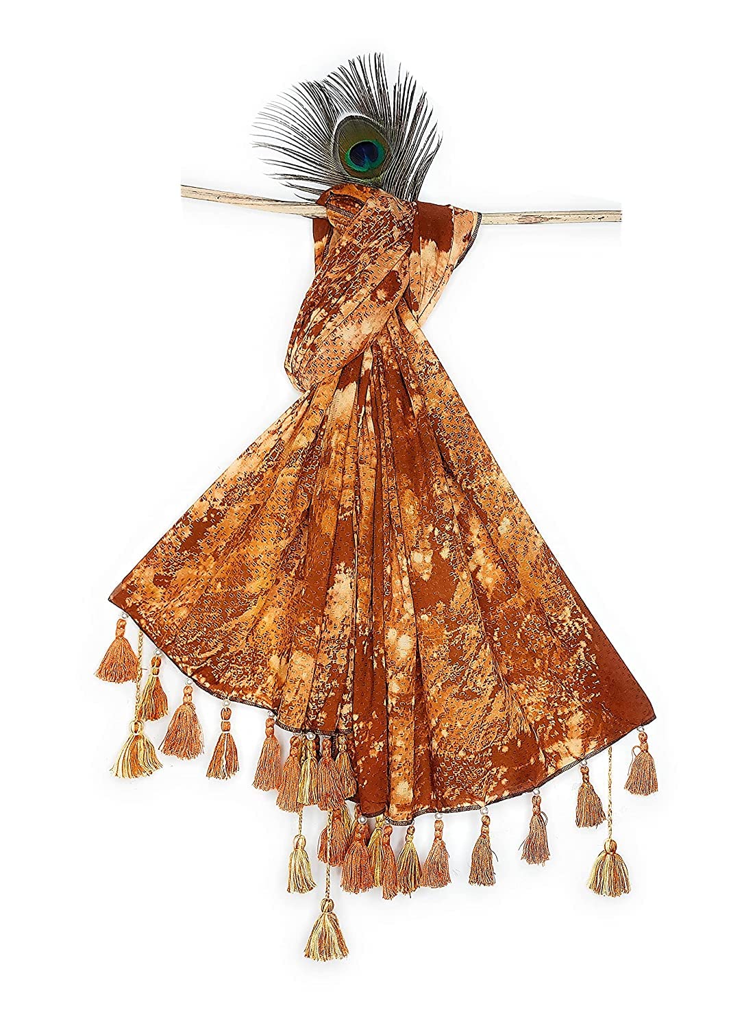 Chandwasia Classic Doby Pattern Scarf, scarves, Viscose Fabric stole & Shawl Design for Men & Women Summer & Winters Classy Look.