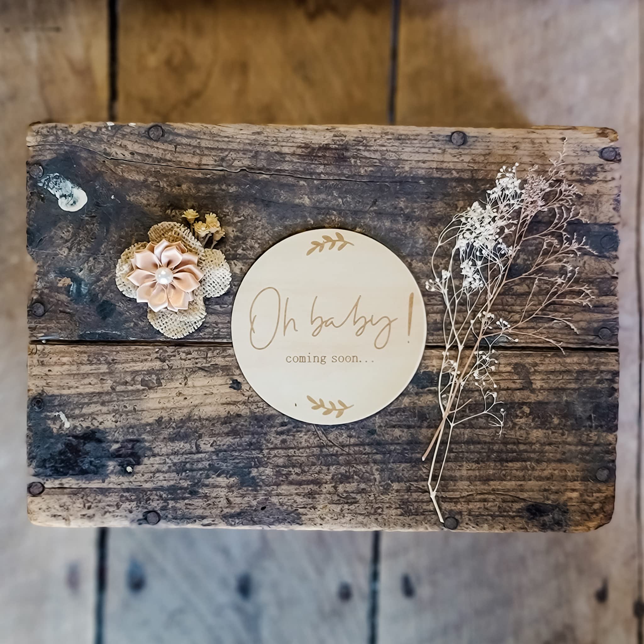 AMOS and SAWYERAMOS and SAWYER"Oh Baby! Coming Soon." Wood Birth Announcement Sign, Newborn Photo Prop