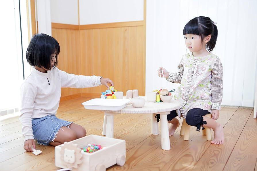 Amazon.co.jp: 木遊舎 (MOKUYUSYA) ちびっ子まるイス 【完成品
