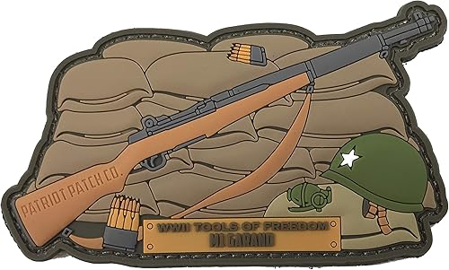 Patriot Patch Co - Parches históricos para armas de la Segunda Guerra Mundial