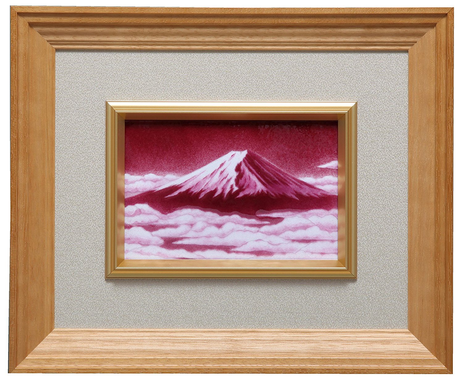 【新品未使用】七宝焼 新赤富士 額絵 Amazon.co.jp: 七宝焼 新赤富士 額 46 113-02 : ホーム＆キッチン