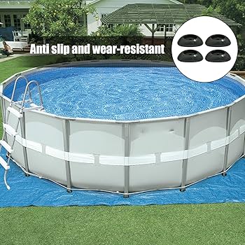 Leg End Cap Footings 4pcs For Coleman For Power For Steel Pools Replacement Set