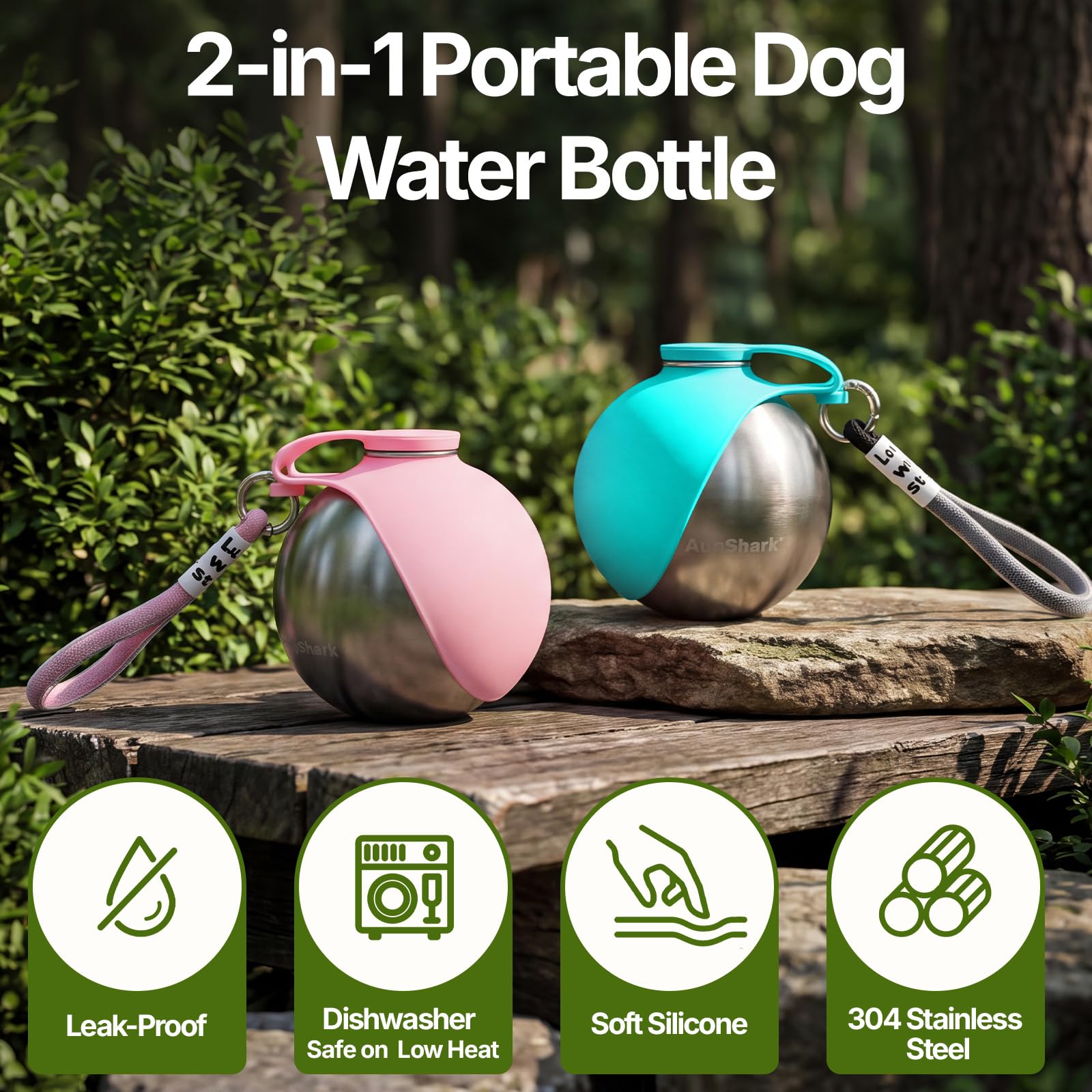 Stainless Steel Puppy Water Dispenser