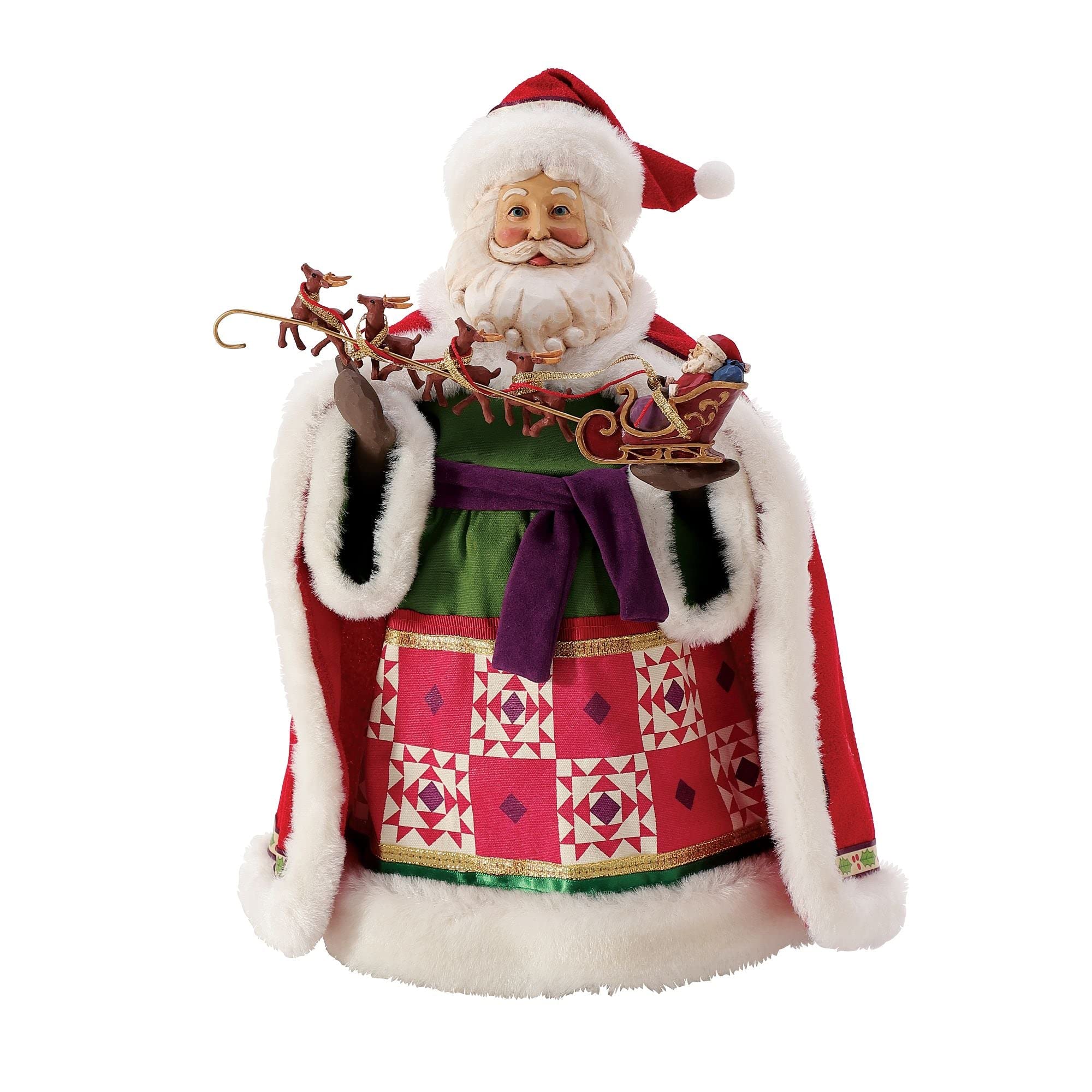 Amazon.com: Department 56 Possible Dreams Jim Shore Santa Little
