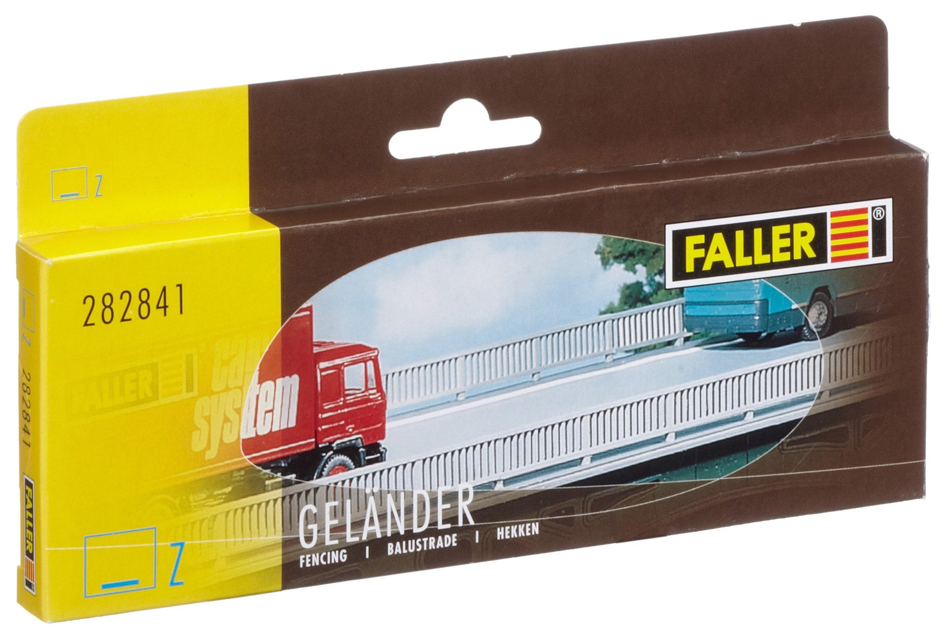 Faller Metal Roadside Fencing Building Kit I Z Gauge 282841