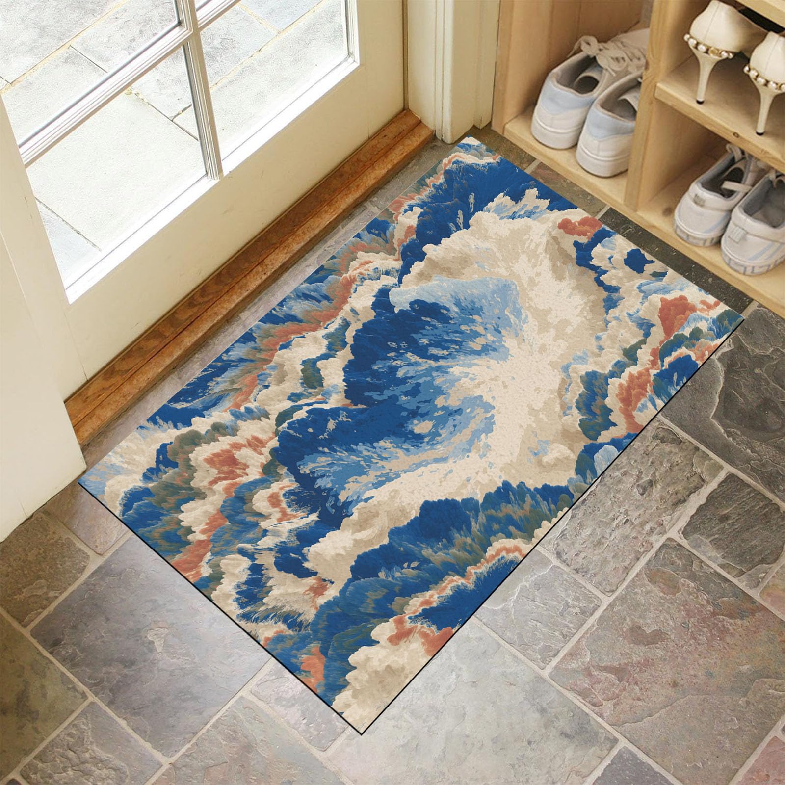 Tapis de sol absorbant antiderapant pour un couloir propre et accueillant