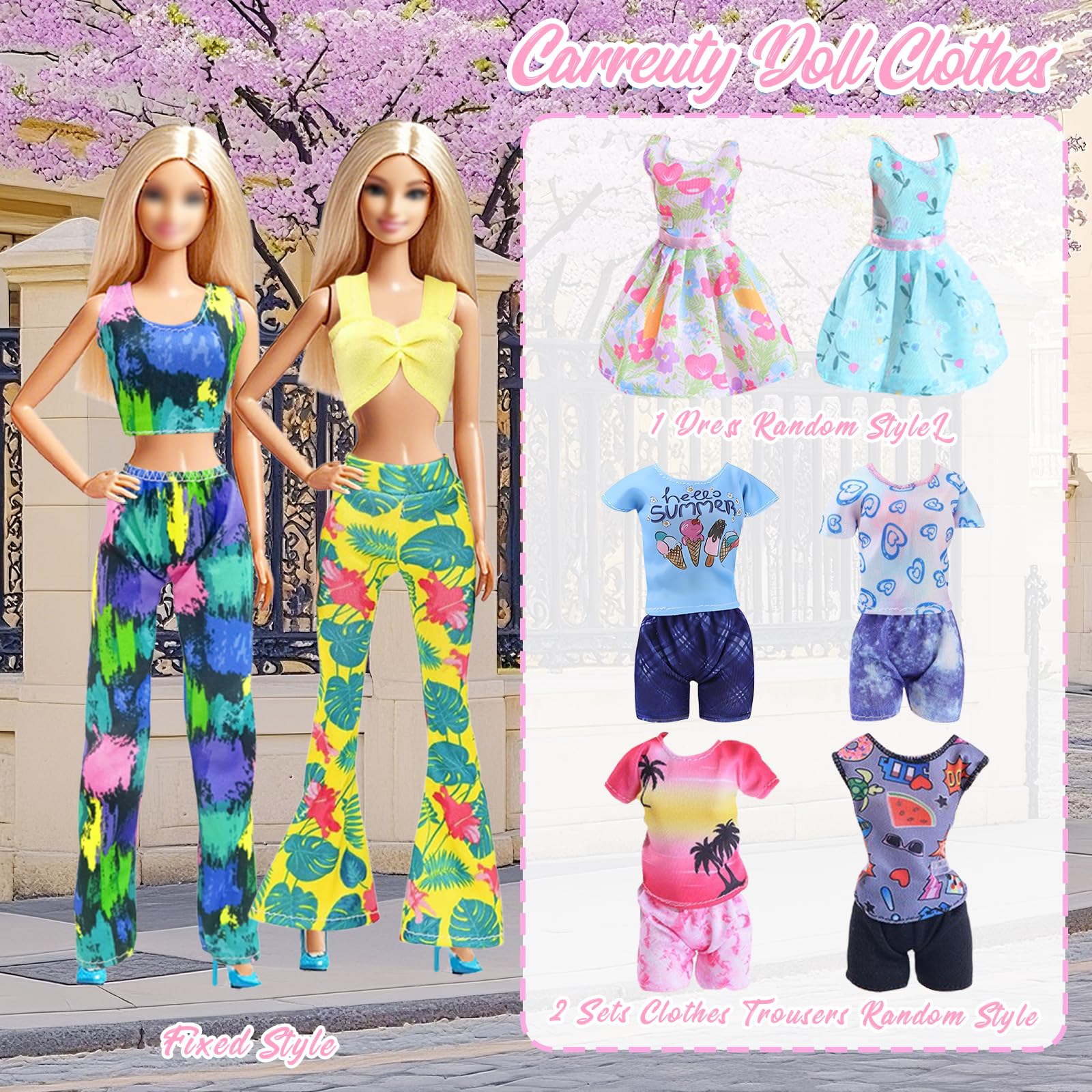43 Doll Clothes Travel Camping Tent Compatible with Barbie - Image 4