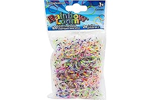 Confetti Mix Rubber Band Loom Refills