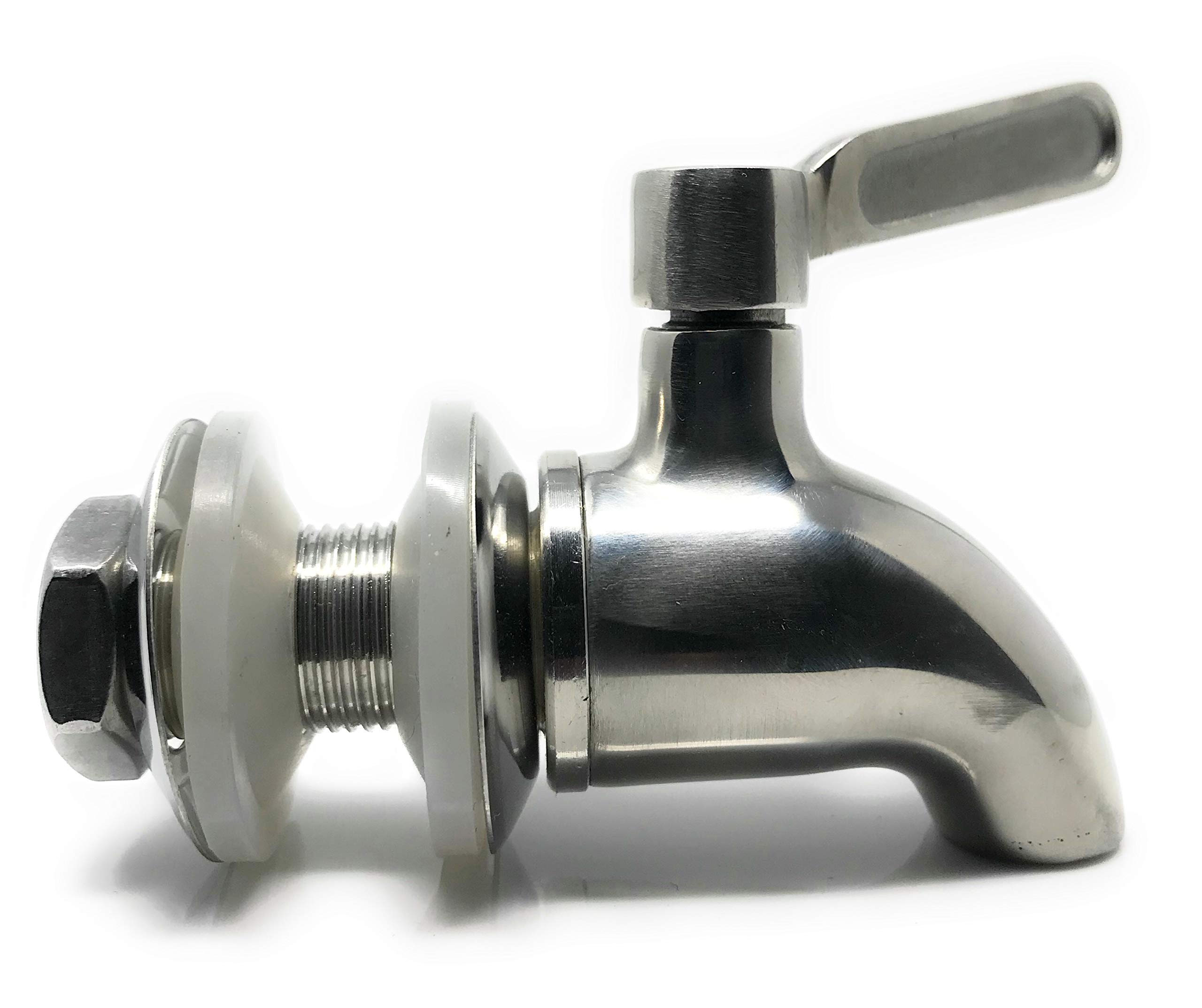 Naples NaturalsSSTA Stainless Steel Spigot for Gravity Fed Water Filters and Beverage Dispensers