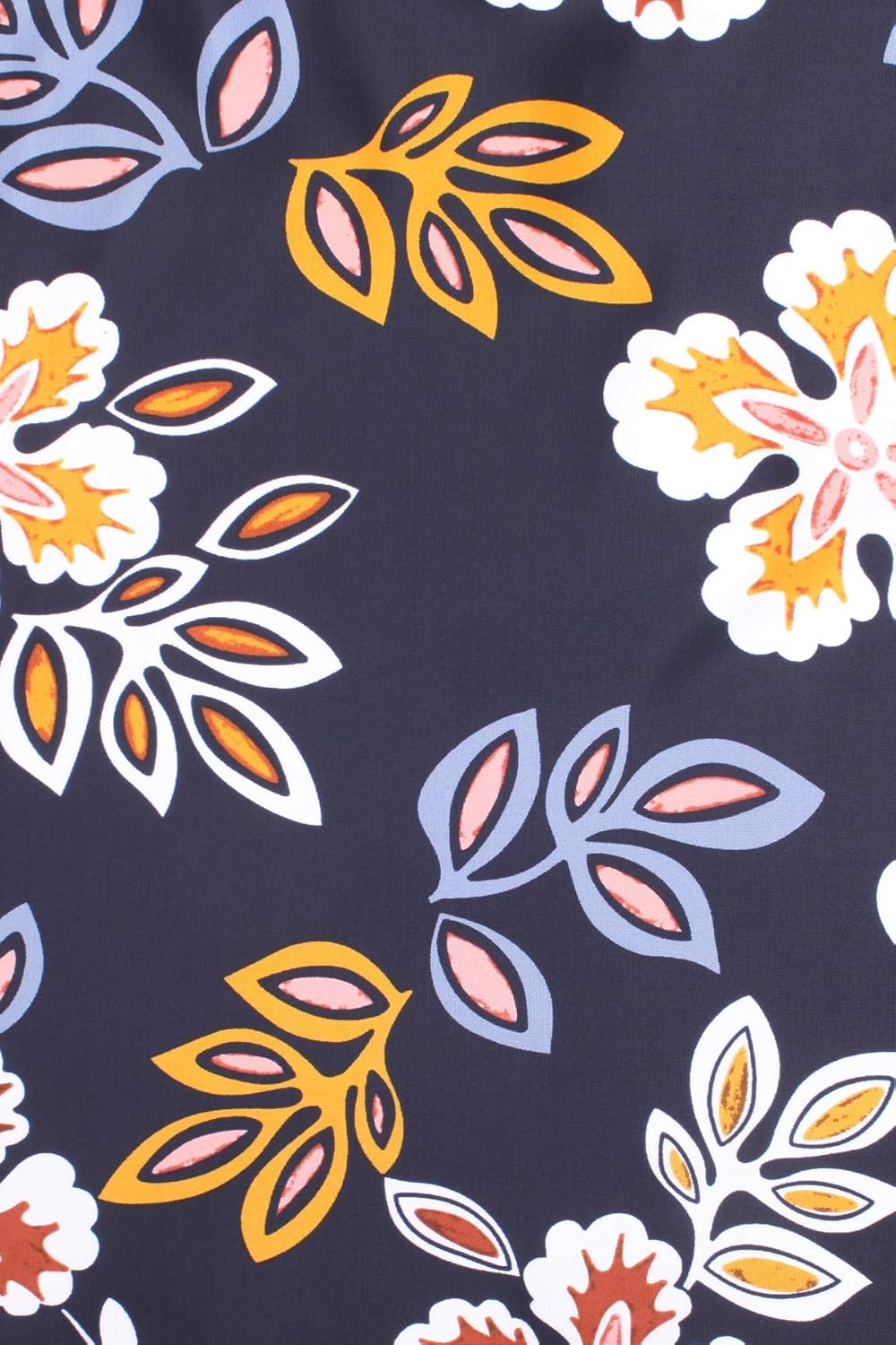 JINXUEER Plus Size Swimsuits Ruched Modest Swimdress Floral Tankini Swimwear Two Piece Skirt Bathing Suit for Women - Image 6