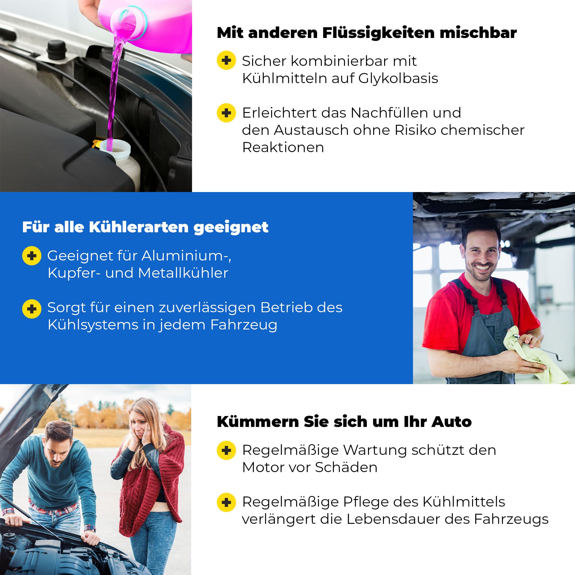 G12+ Ready-Mix 44 x 5 L Kühlmittel & Kühlerfrostschutz – Longlife Kühlflüssigkeit für Auto, Motorrad & Nutzfahrzeuge | Schutz vor Überhitzung, Frost & Korrosion