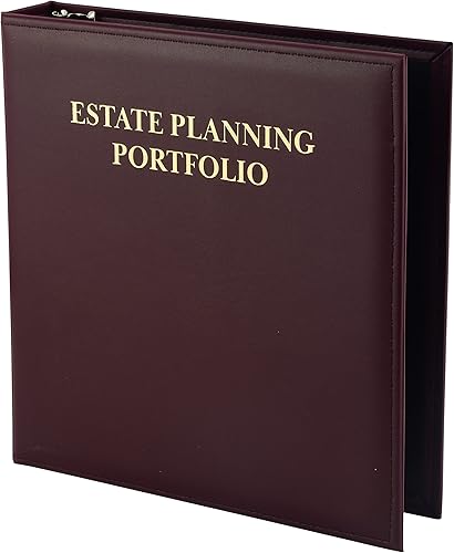 Exhibitindexes Carpeta de planificación patrimonial, práctica y elegante