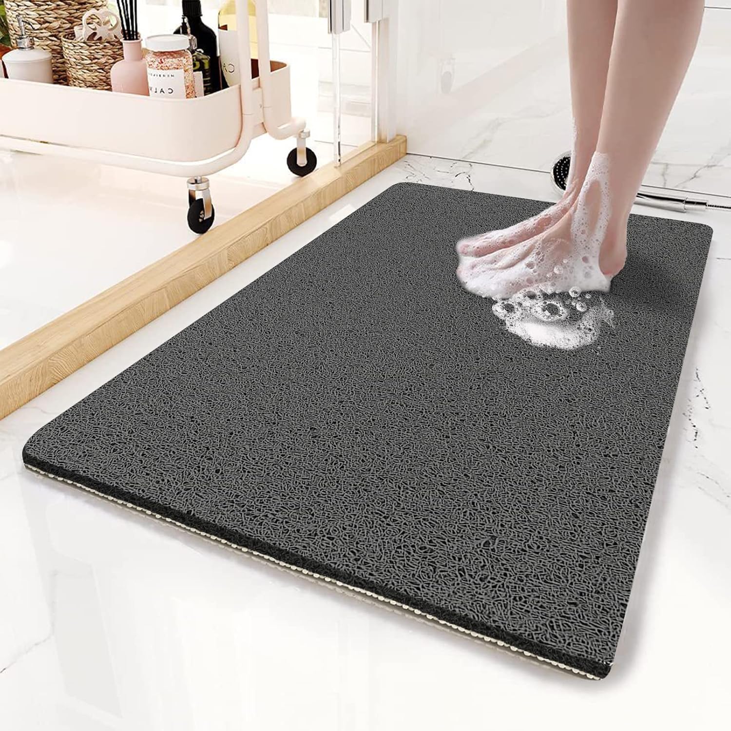 Shower Mat Without Suction Cups Bathtub Mat Non Slip Soft