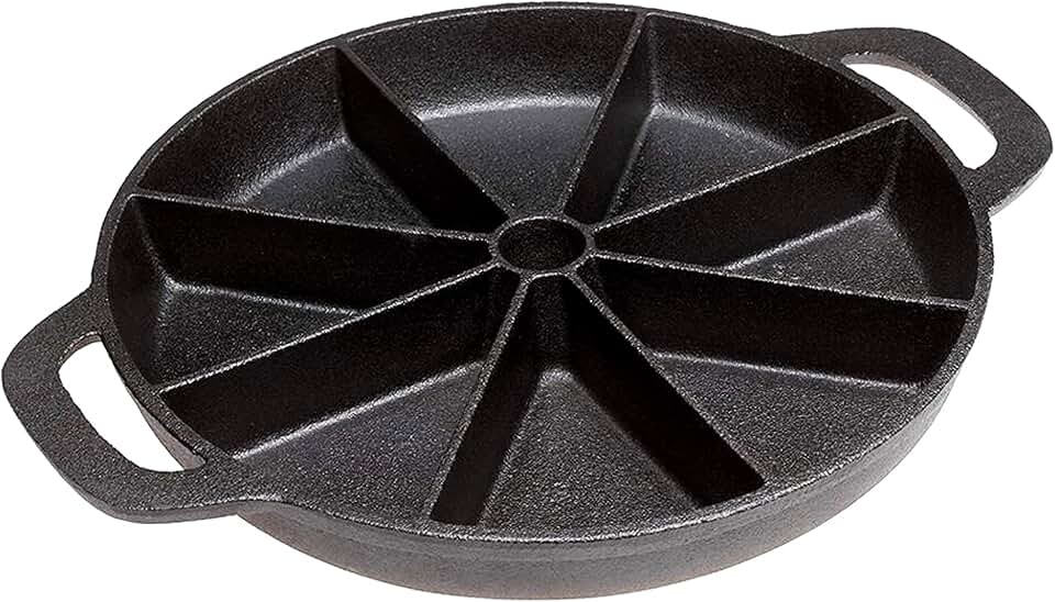 cast iron cornbread pan