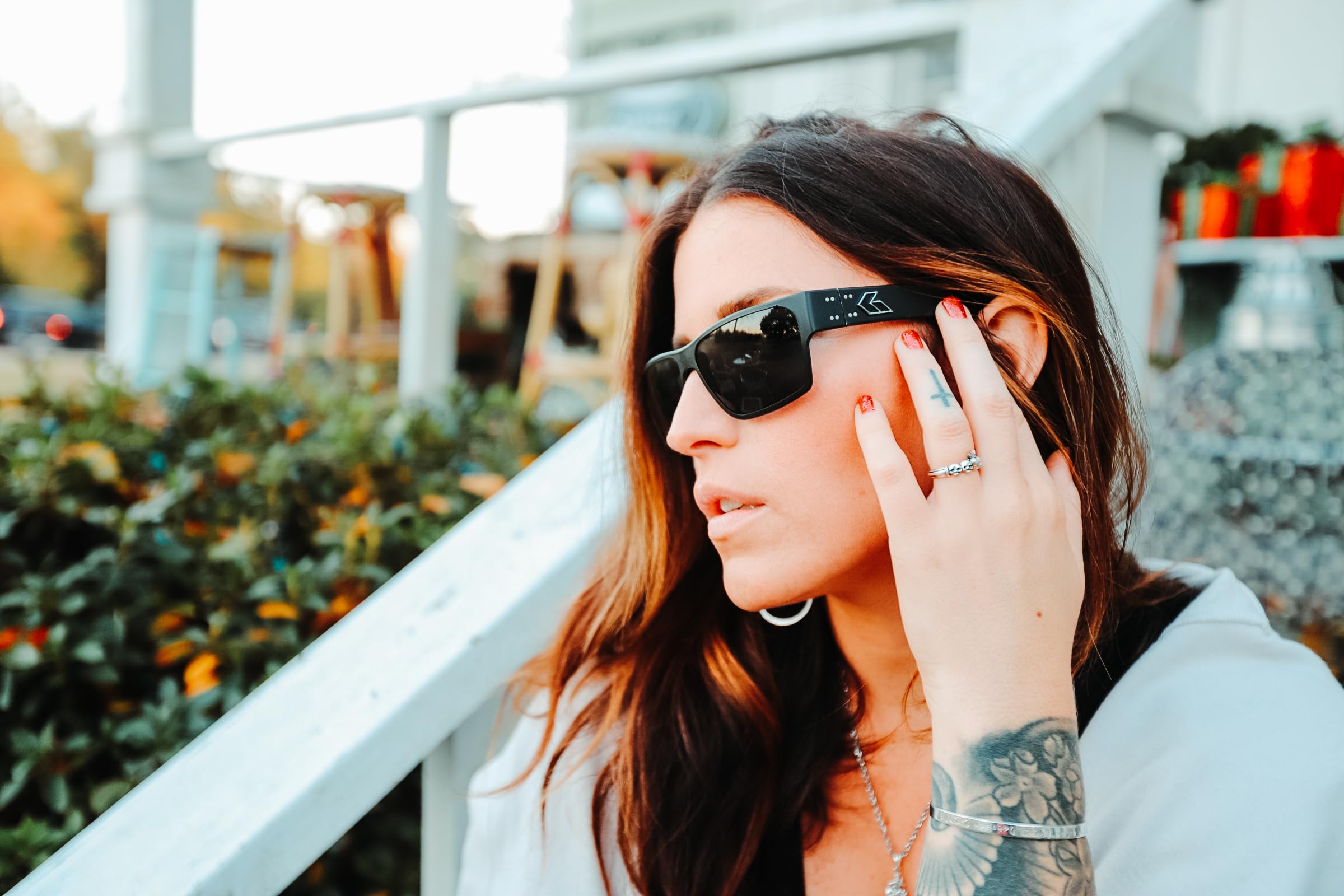 Gatorz Delta - Lentes de sol polarizados de aluminio hechos a mano, fabricados en los Estados Unidos