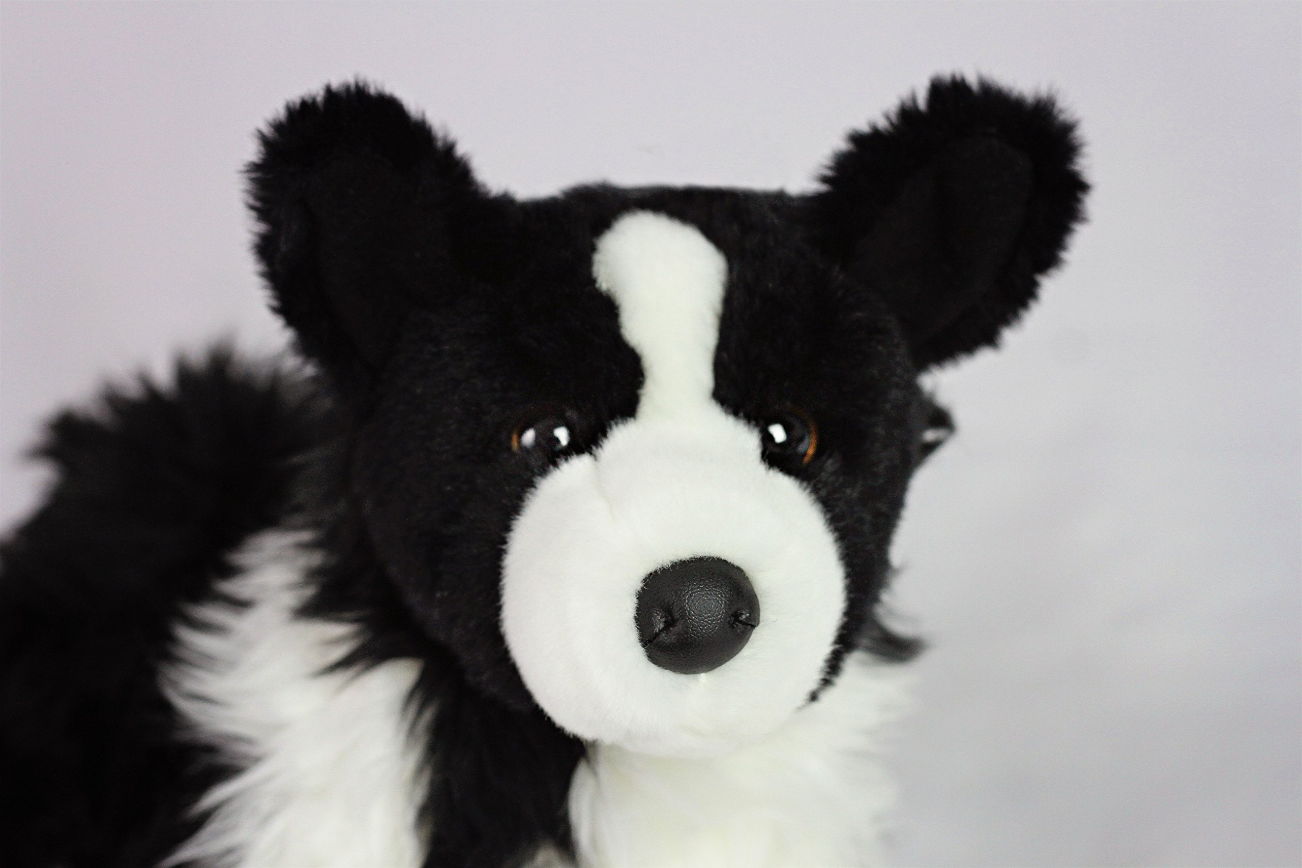 Border Collie Dog- Stuffed Animal Therapy for People with Memory Loss from Aging and Caregivers by Memorable Pets