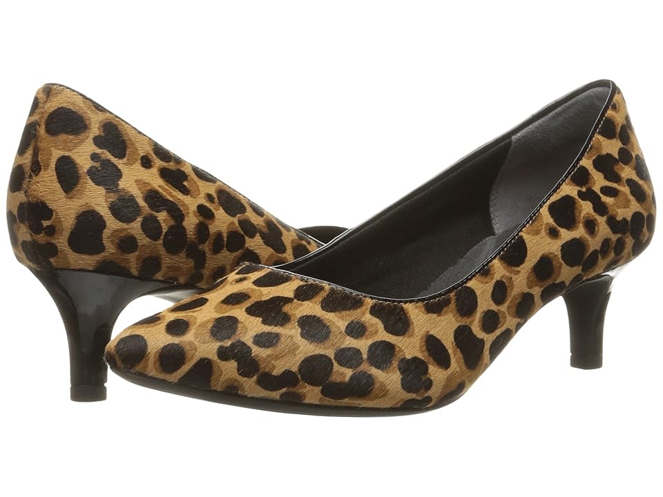 

Rockport Total Motion Kalila Pump (Tan Ocelot Hair On) High Heels