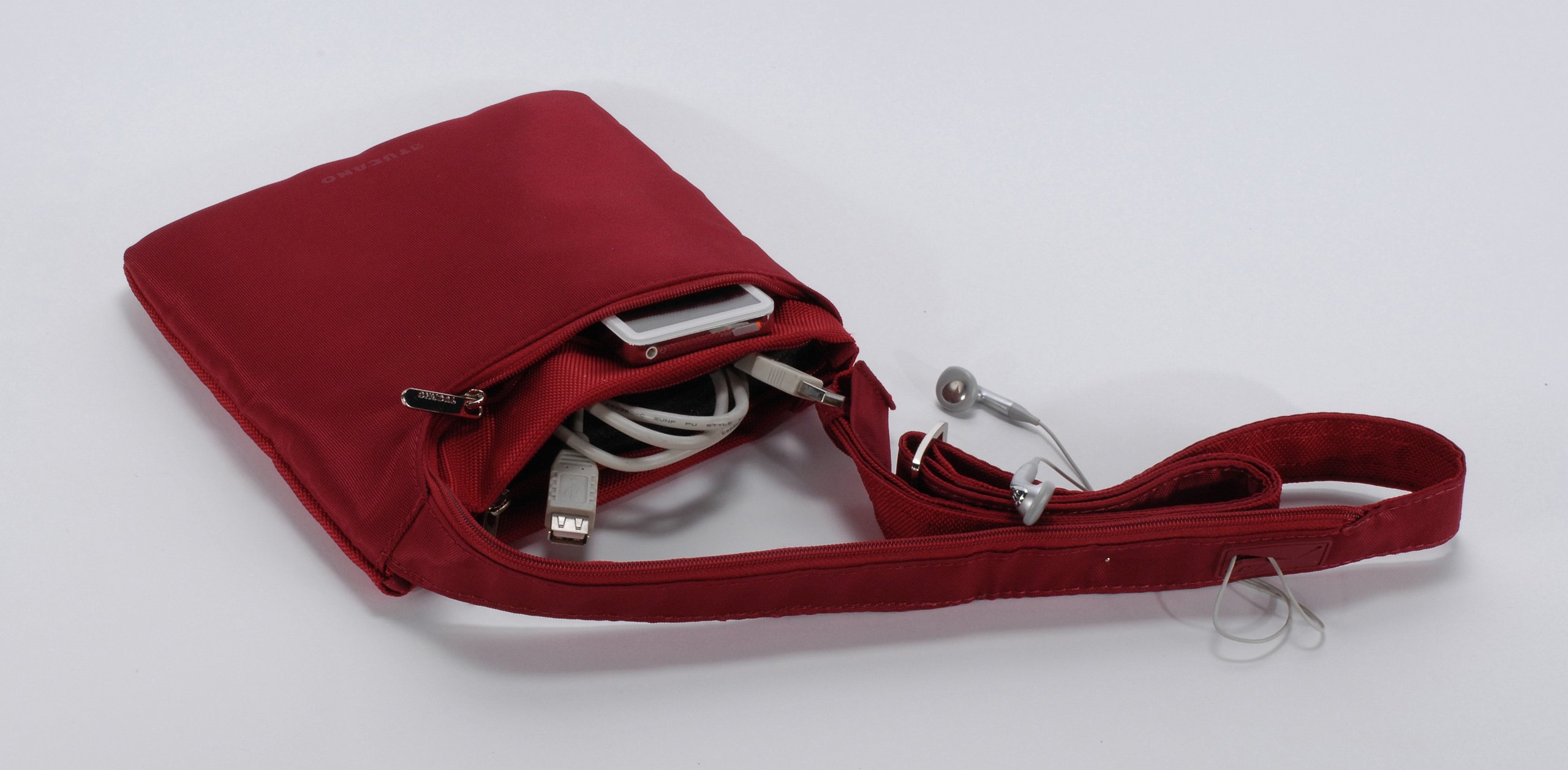 Tucano Tq Finatex Mini Borsa Pocket Rosso