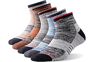 FEIDEER, Men's Ankle Hiking Socks for Outdoor Recreation