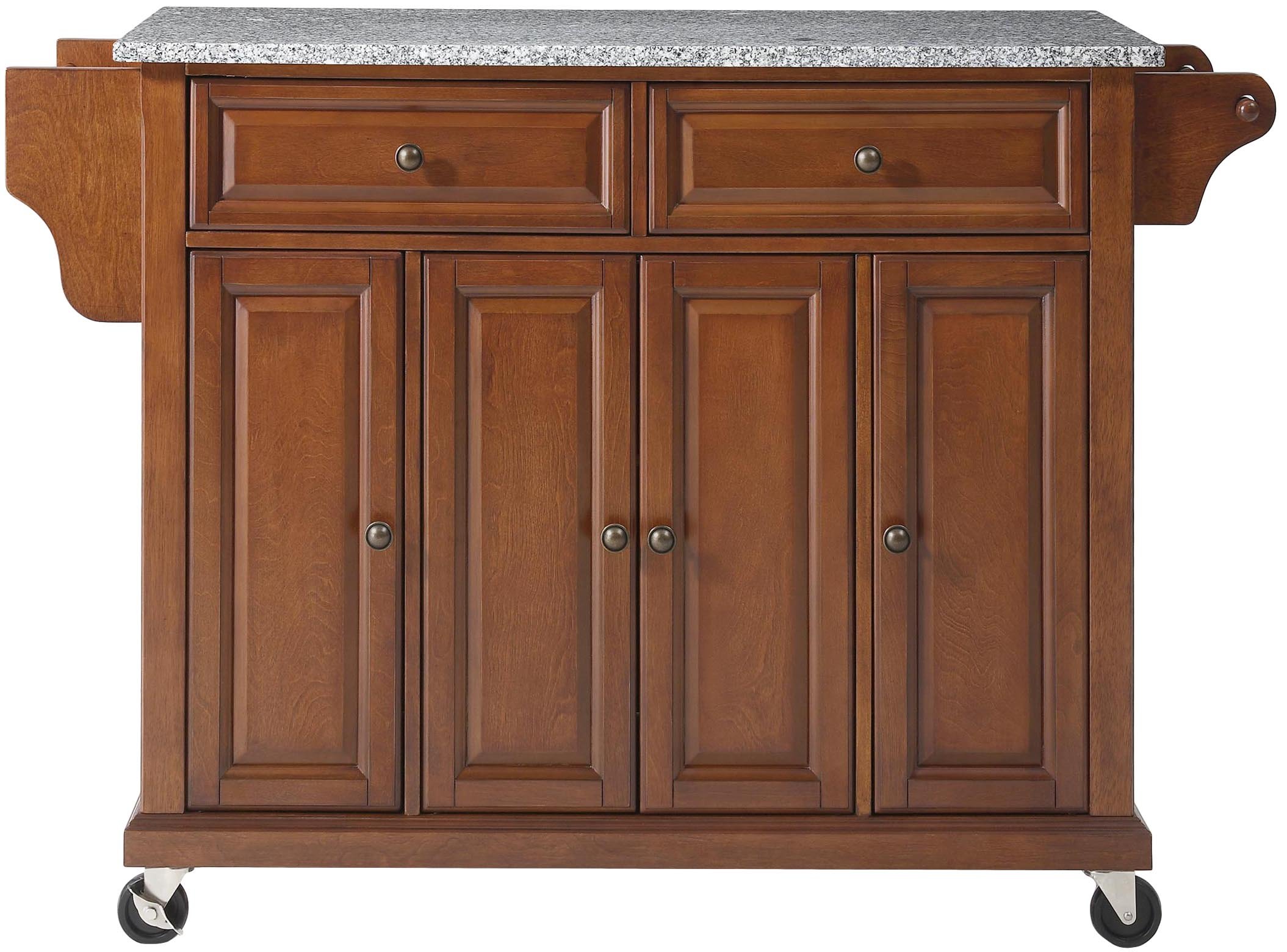 Amazon.com: Crosley Furniture Full Size Granite Top Rolling