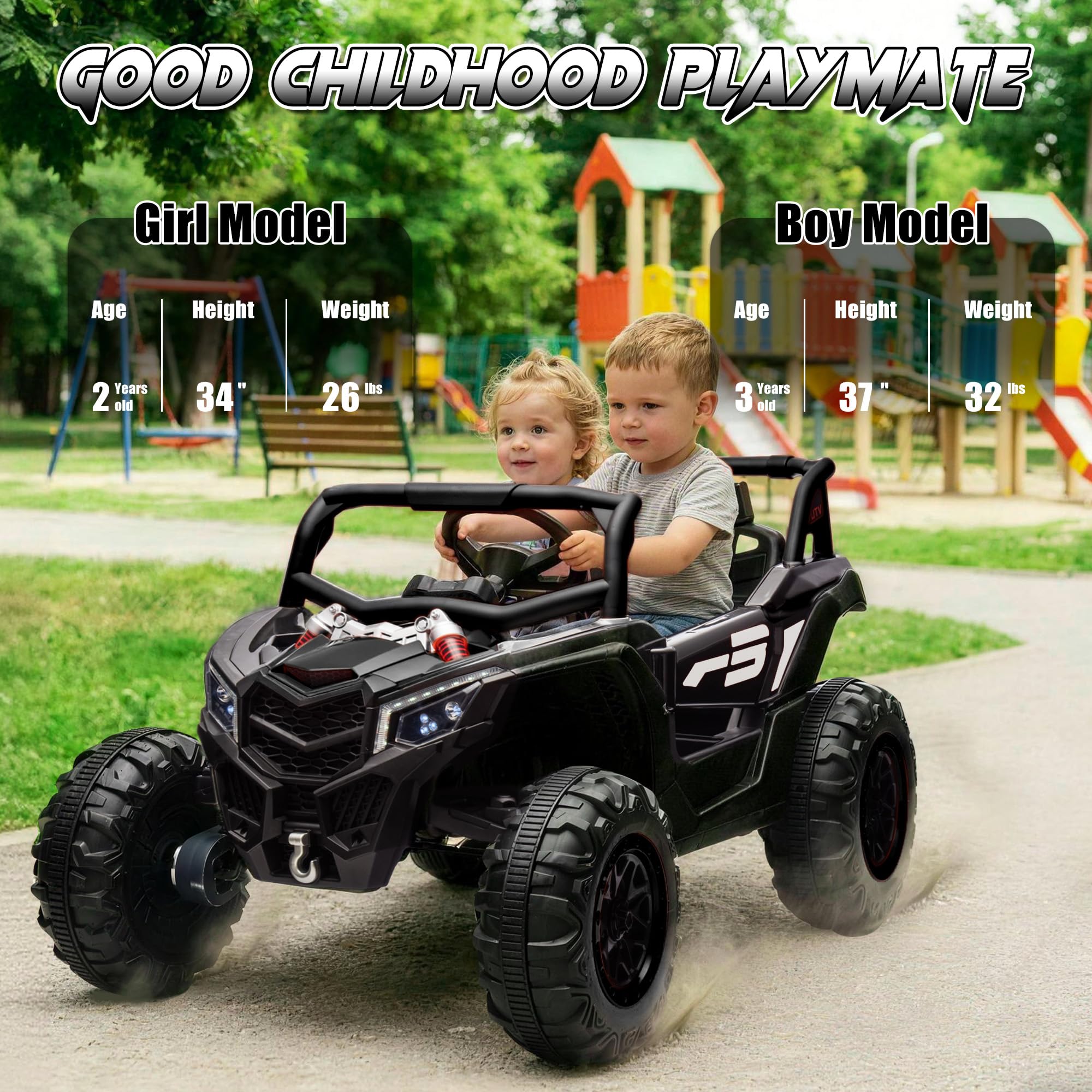 24V Ride On Car for Kids