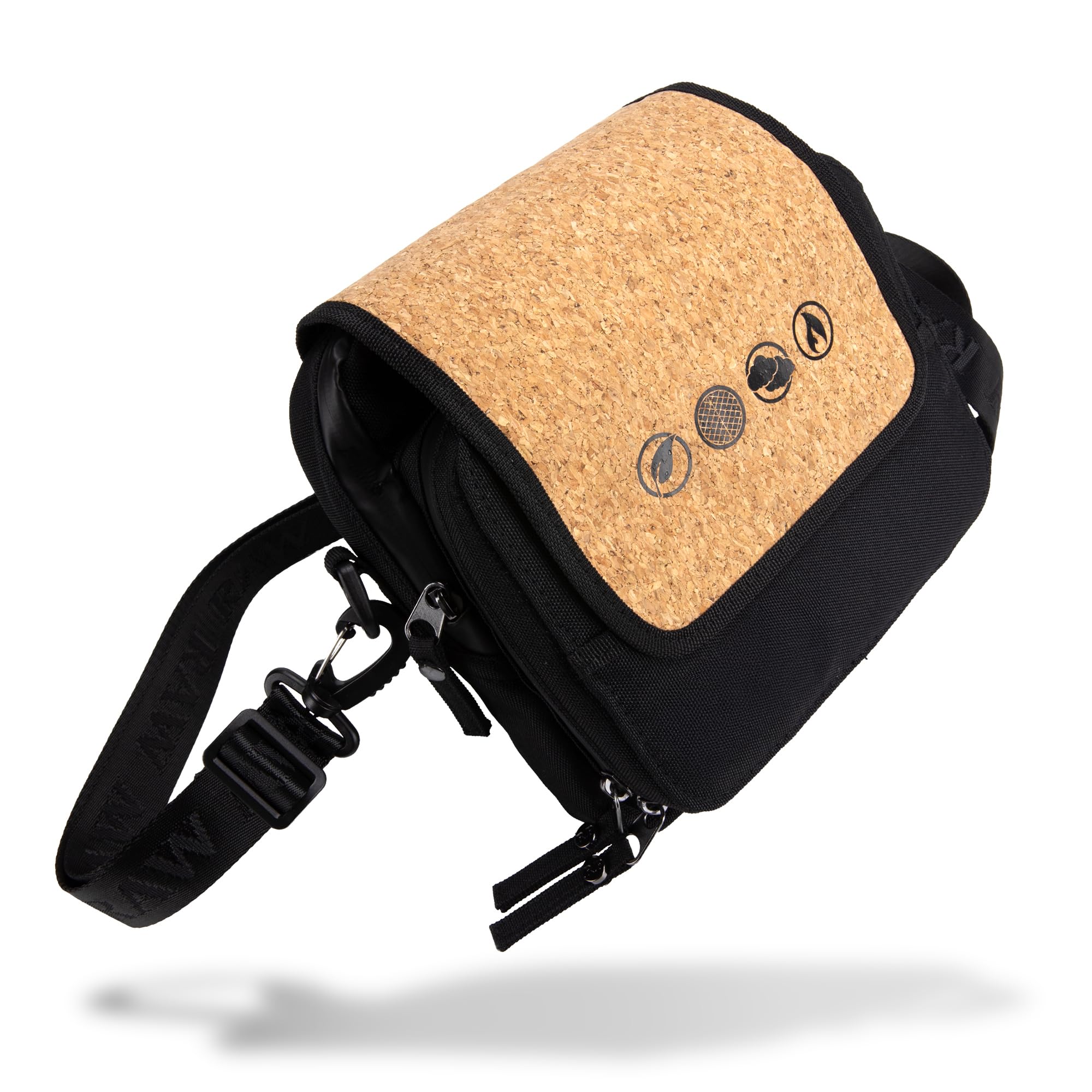 RAW Day Bag - Multiple Storage Compartments and Stock Areas with Built in Rolling Tray and Activated Charcoal Smell-Blocking Liner