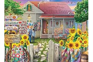 Eduard - Country Quilts - 1000-Piece Jigsaw Puzzle for Adults: Intricate Puzzle...
