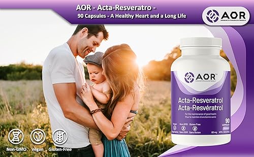 Miniatura 2 de Acta Resveratrol (90 VeggieCaps) Marca A.O.R Advanced Orthomolecular Research