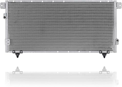 Condensador A/C - Pacific Best Inc. Compatible/Reemplazo para Toyota Tundra 3296 00-06 (excluyendo el modelo V8 de doble cabina) - Sin secadora