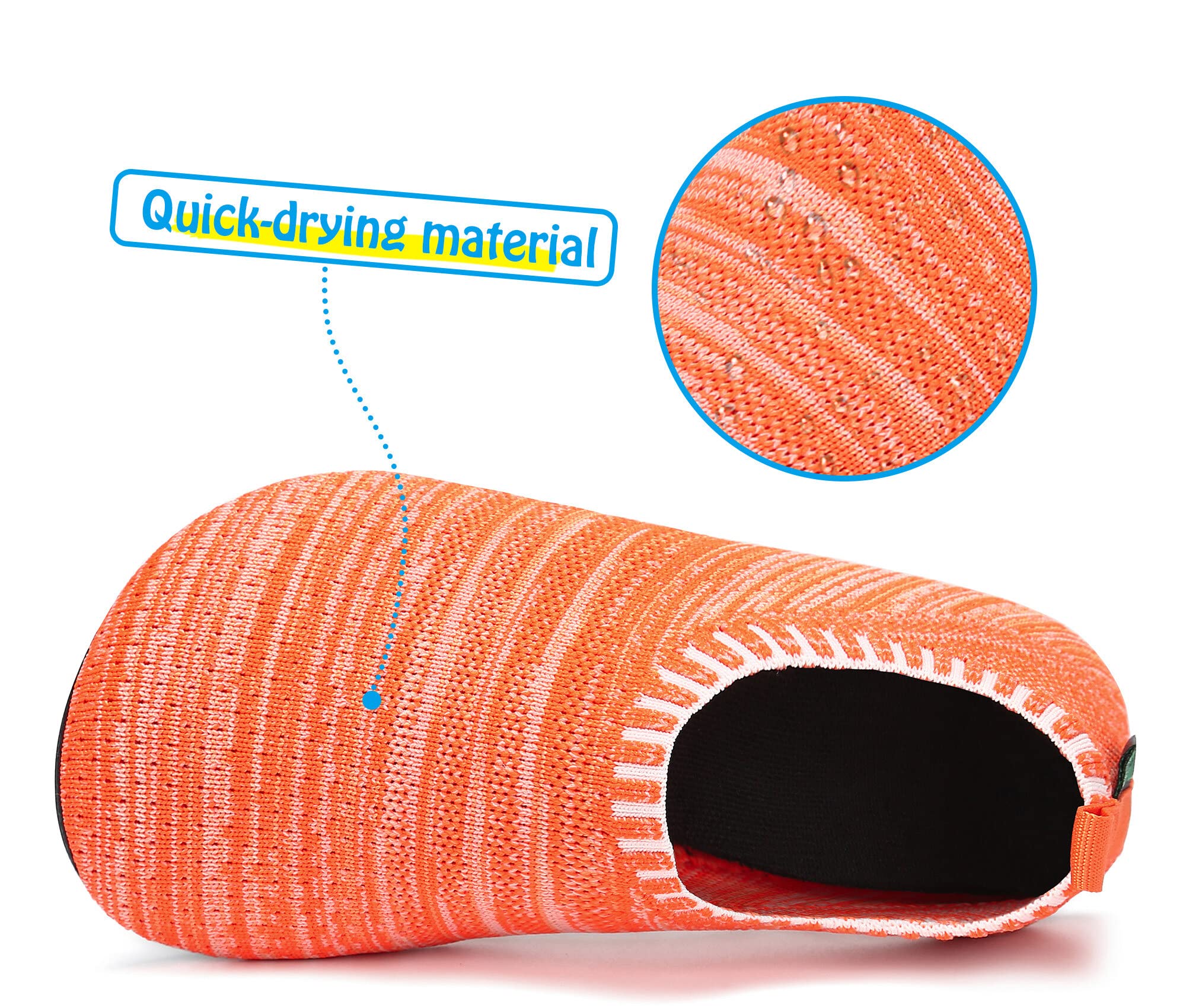 SAGUARO Scarpe da Scogli Bambino Bambina Scarpe Mare Bambini Scarpette Scogli Ragazze Ragazzi Scarpette Mare Antiscivolo Scarpe Immersione Leggere Scarpe Acqua Scarpe Nuoto, Gr. 18-37 EU