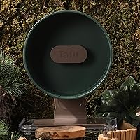 Vista 6 de Rueda silenciosa de hámster de 8.7 pulgadas, con rodamientos duales, ruedas de ejercicio silenciosas para animales pequeños, altura ajustable