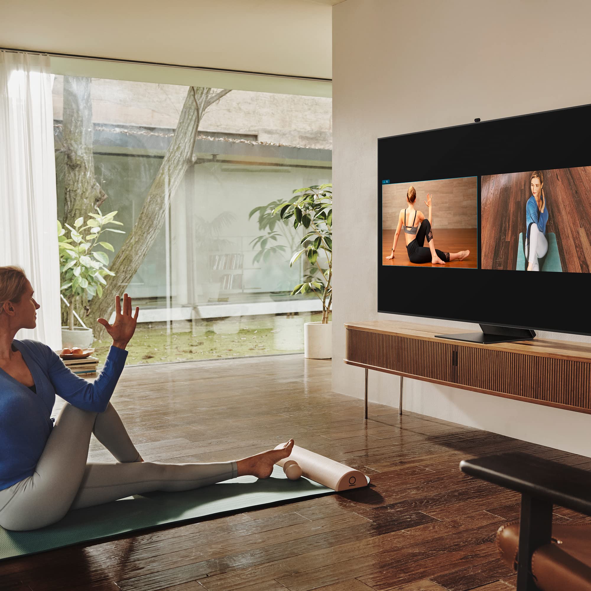 Samsung TV 75" QE75QN800BTXZT NEO QLED 8K, Quantum Matrix Pro, mini LED, rocessore Neural Quantum 8K, Infinity One Design, Attachable Slim One Connect, Dolby Atmos e OTS+