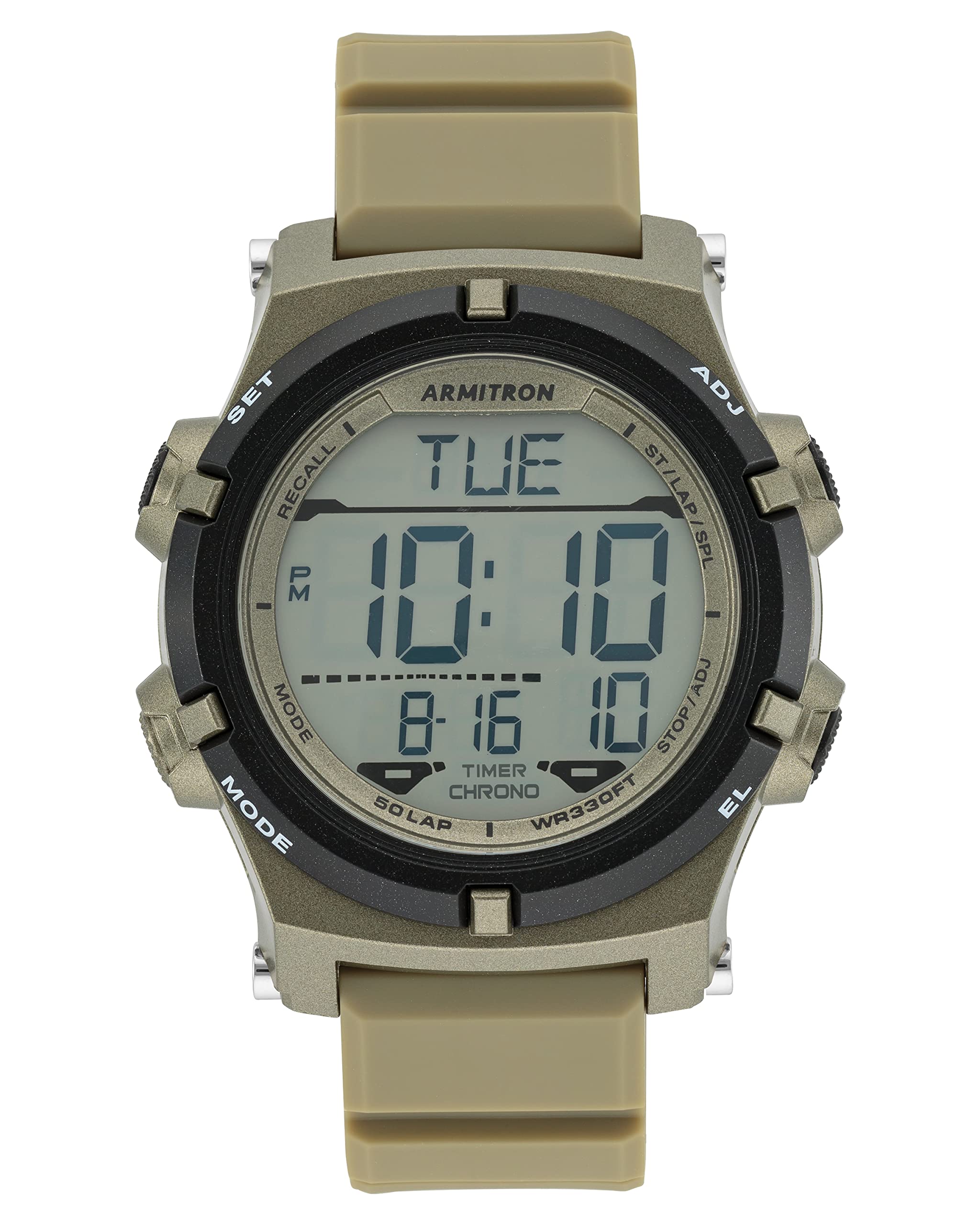 Armitron SportMen's Digital Chronograph Resin Strap Watch, 40/8438