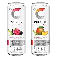 Vista 3 de Bebida reductora de calorías Celsius, latas de 12 onzas, 12-paquete, 12