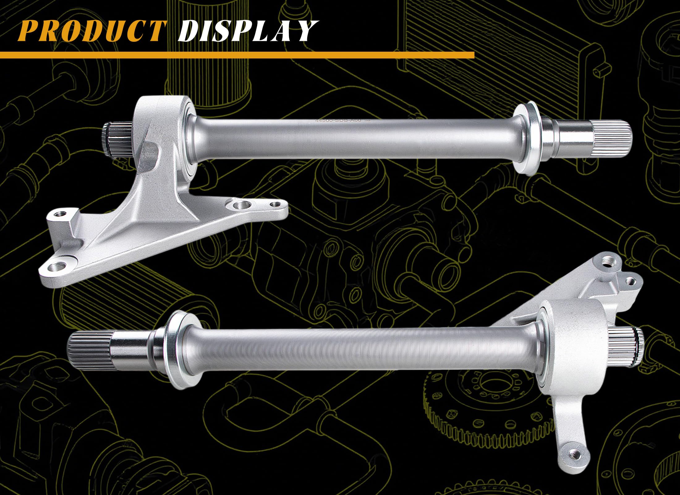Amazon.com: 44500-SDB-A00 CV Intermediate Shaft Compatible with