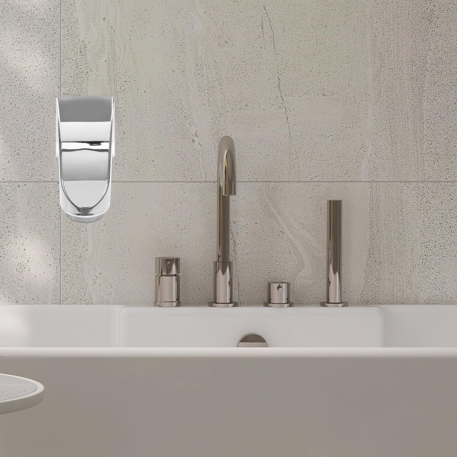 MAGICLULU 2pezzi Portasapone Inossidabile Per Design Elettroplaccato Installazione Per