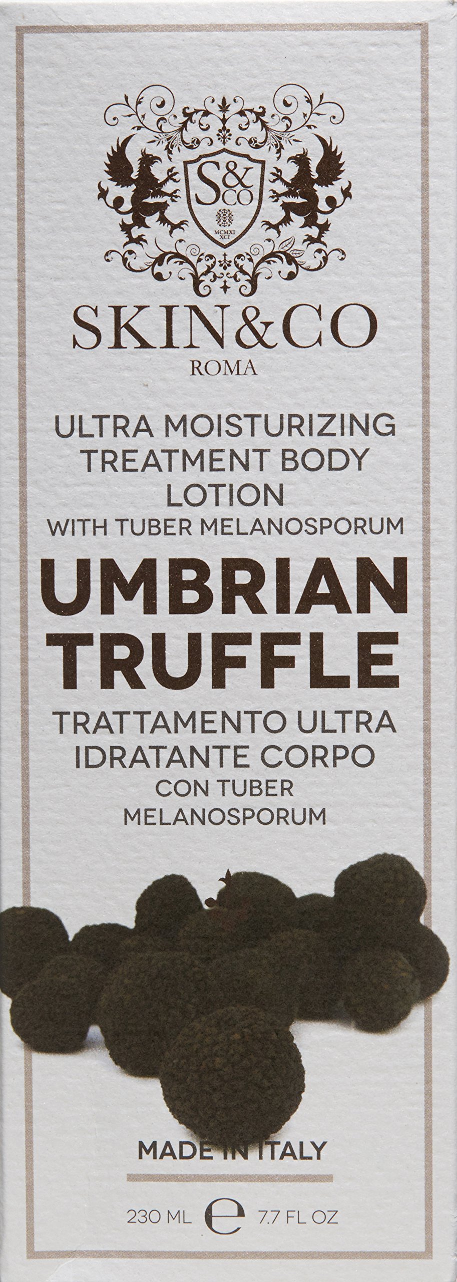 SKIN&CO Roma Umbrian Truffle Body Lotion, 7.7 Fl Oz
