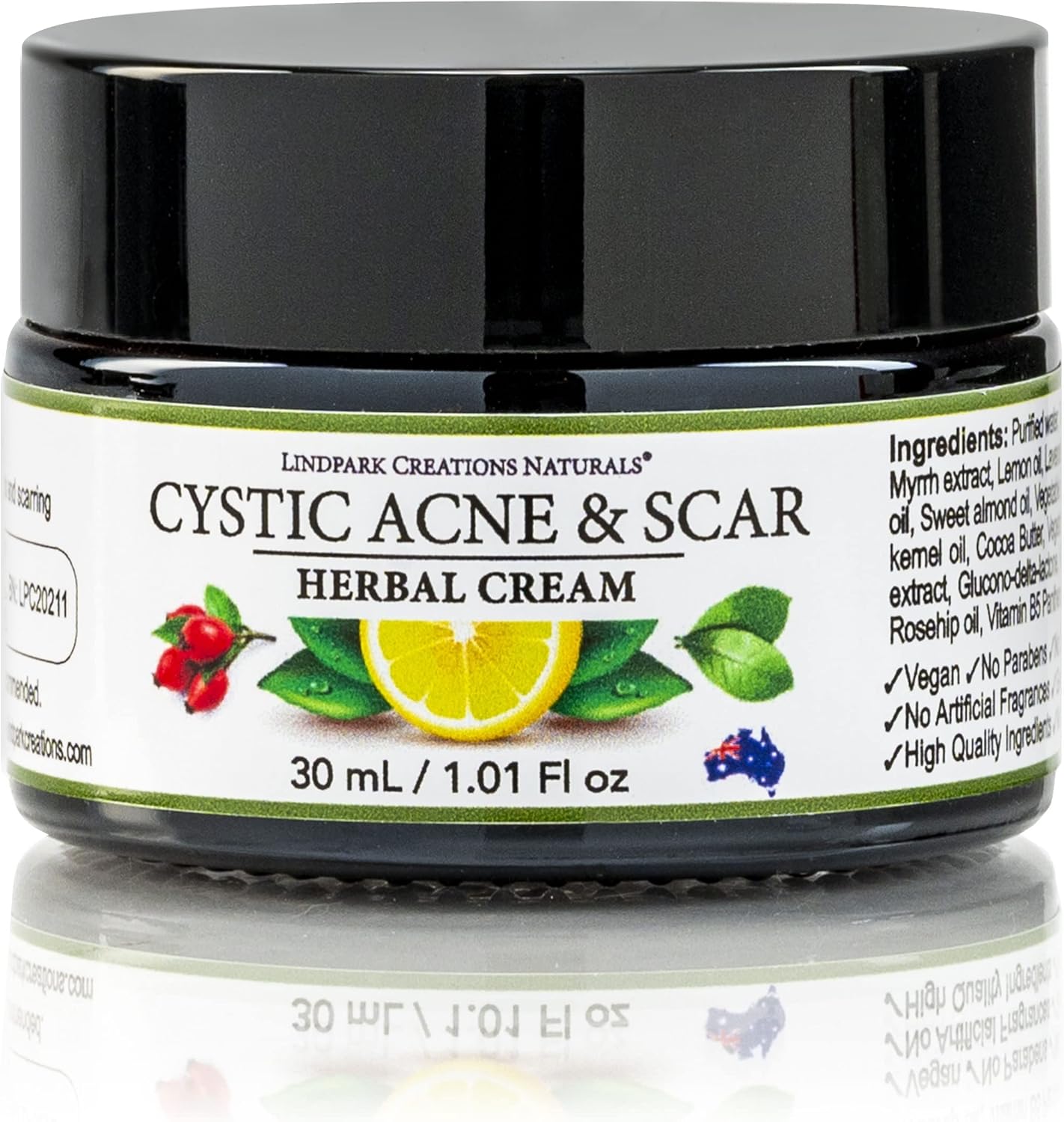 Cystic Acne & Scar Herbal Cream Blasts Pimples Acne Blackheads Milia
