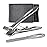 VOGARB Straight Nail Clippers for Men Heavy Duty Toenail Clippers for Seniors Thick Toenails, Wide Jaw Opening Large Ultra Sharp Fingernail Cutter, Stainless Steel (Flat Edge-S)