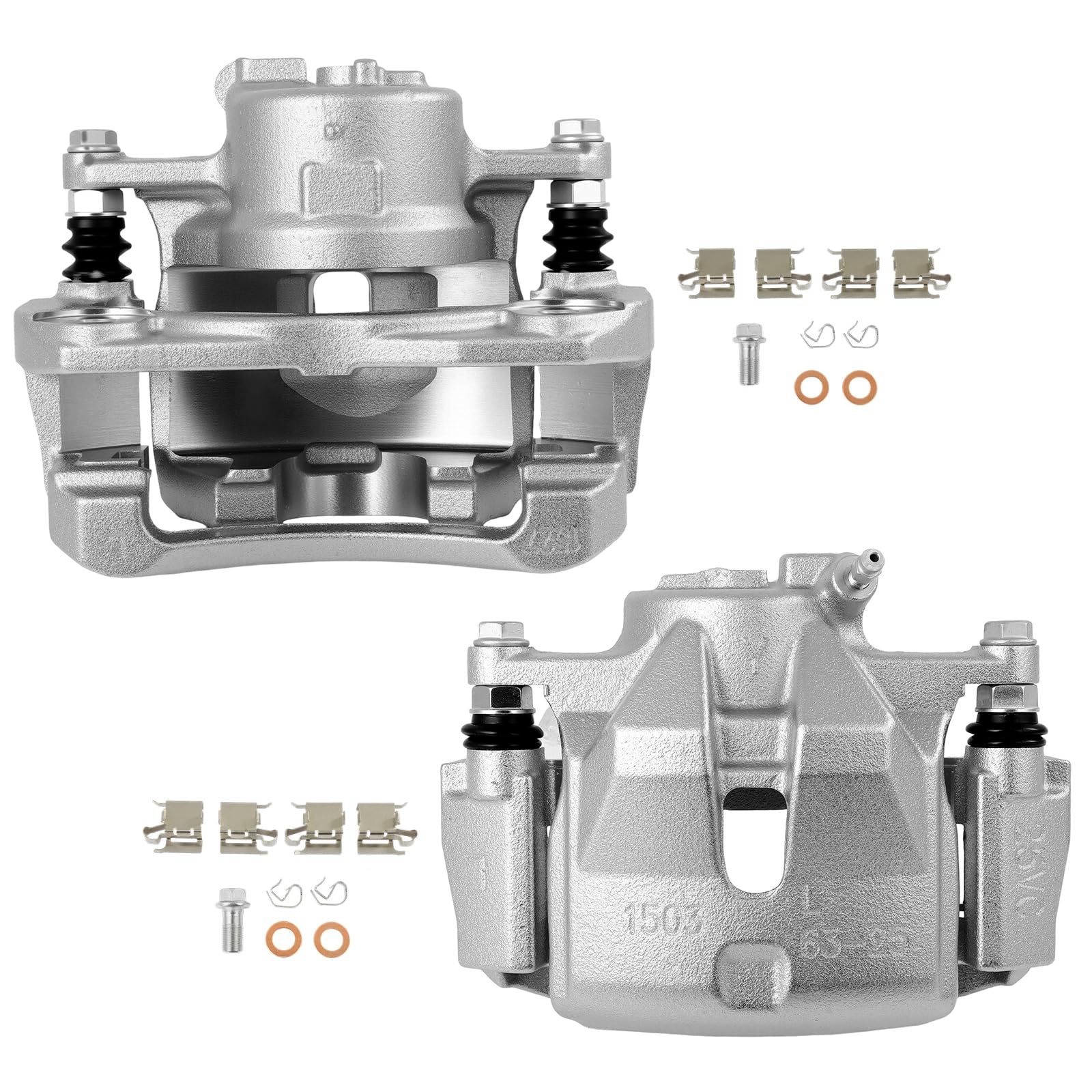 SCITOO Front Left &amp; Right Brake Calipers With Bracket 19B3196A 19B3197A