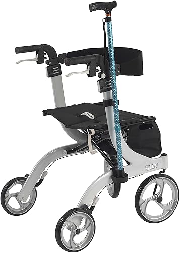 Miniatura 4 de Drive Medical 892 Nitro - Soporte de caña para rodillos Nitro, color negro