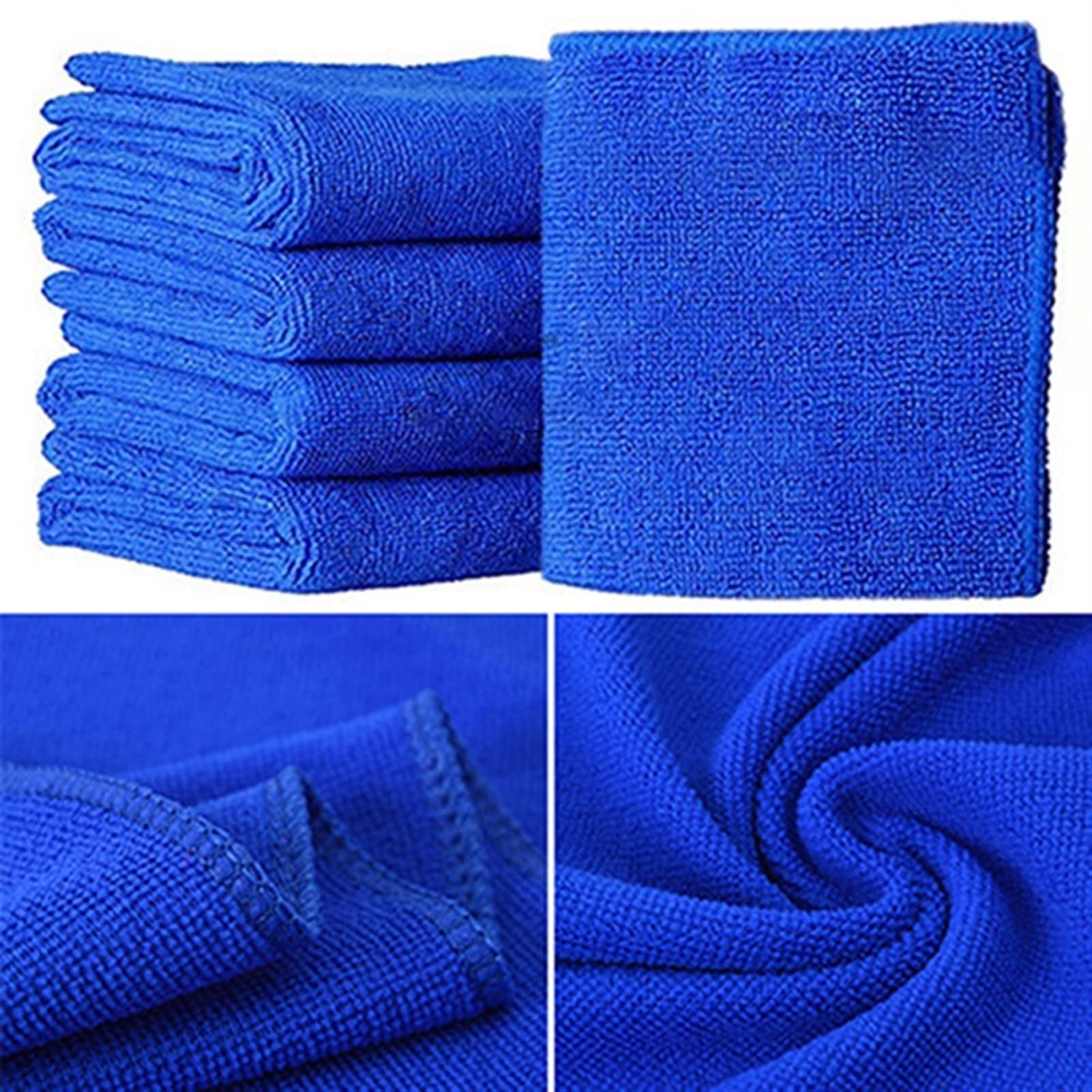 TRUSTTWO 29 PCS Herramienta de Limpieza de la Belleza del automóvil: 10 unids Microfibra Toalla de Tela de Lavado de Autos y 19pcs Pulido de Esponja Pad Rueda de Encerado The New