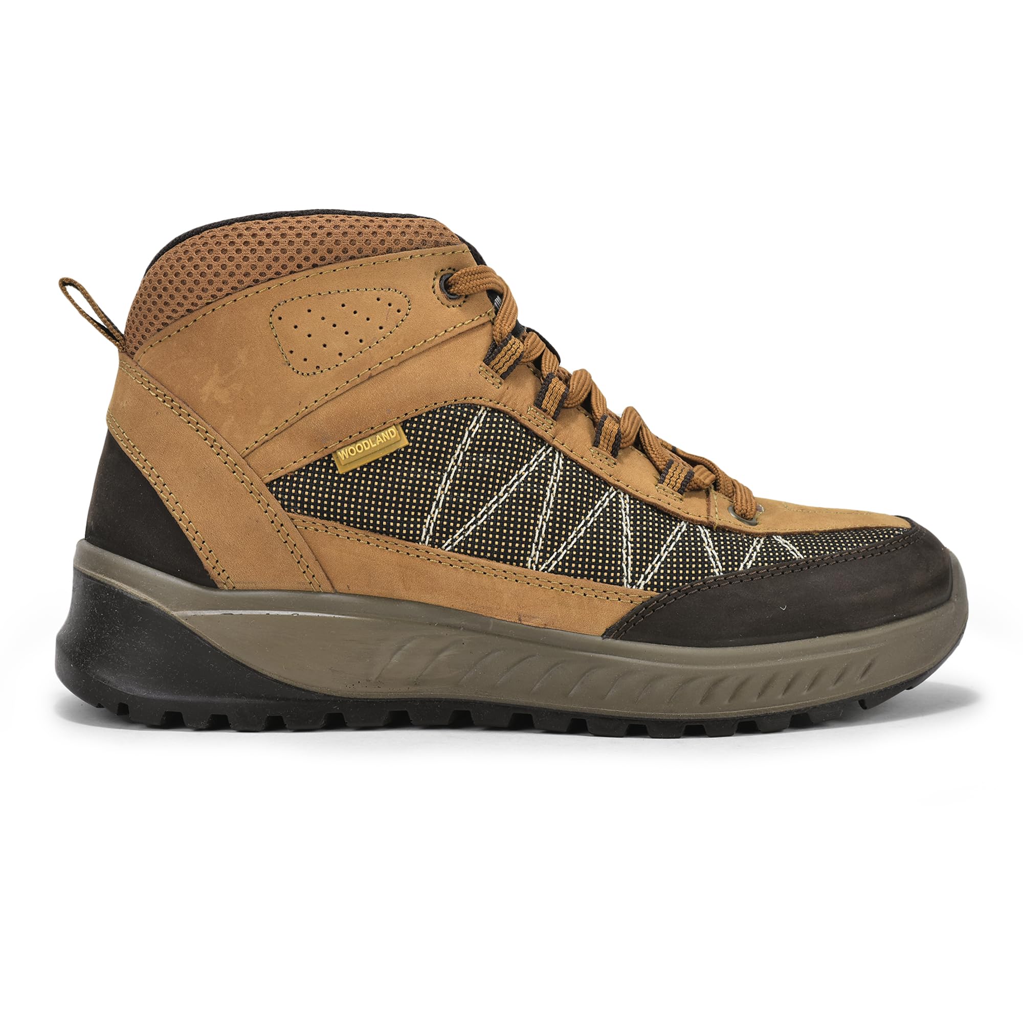 Men Camel Casual Lace-Up Boots-image-21