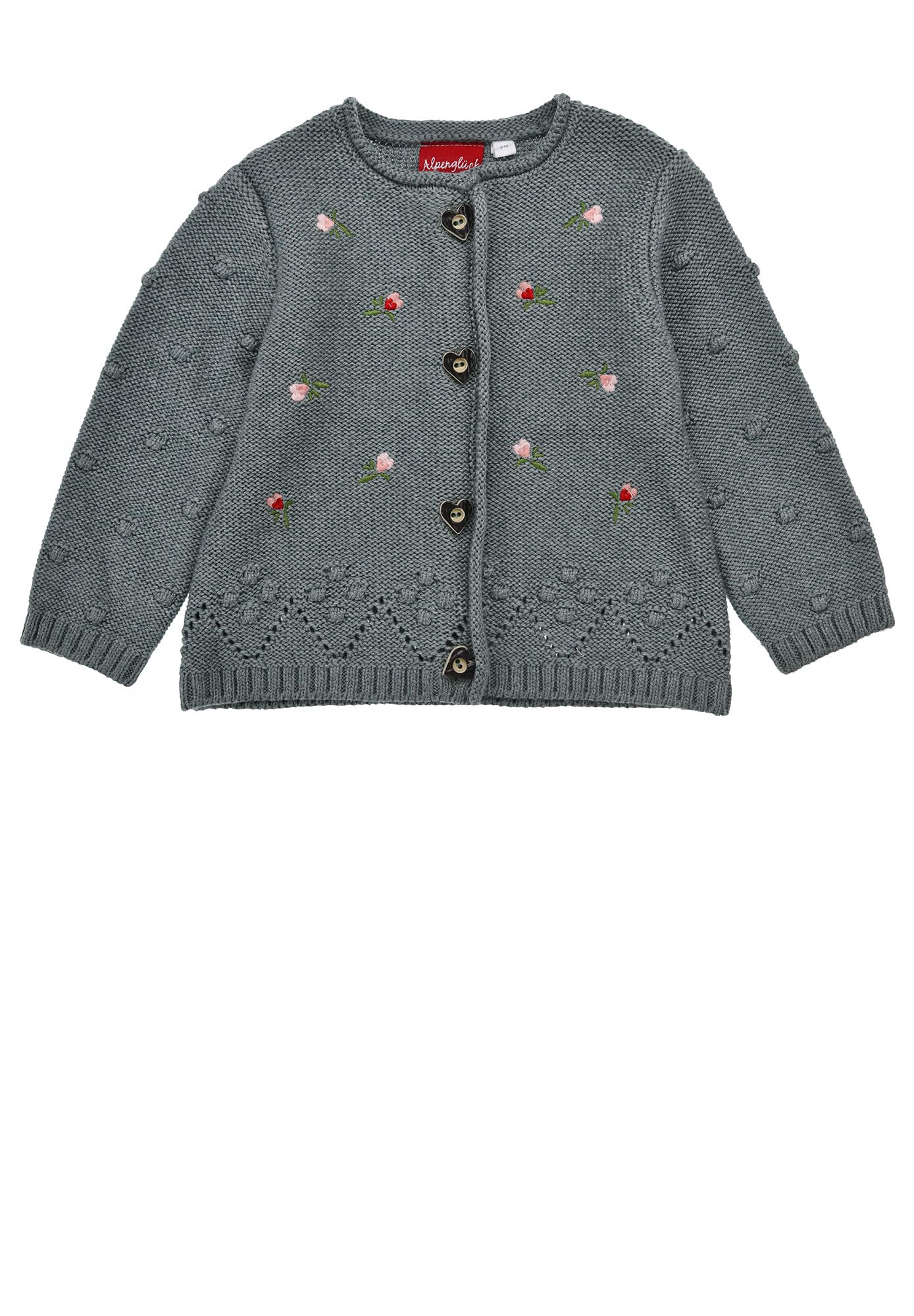 Bondi Trachten Strickjacke, Dark Green 128 Tracht Baby Mädchen Artikel-Nr.86993