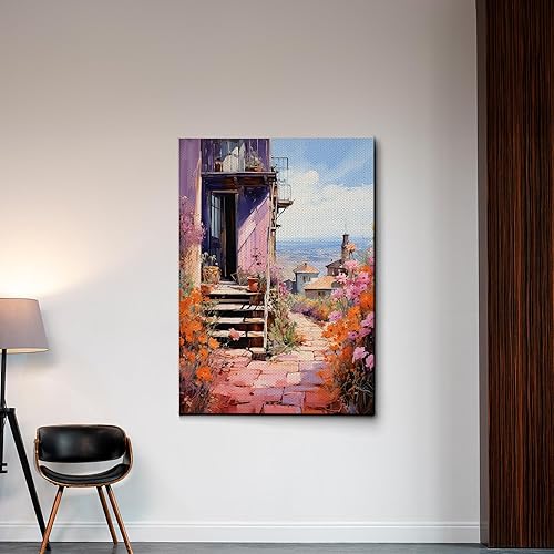 Provence Blooms, Acrylic Iris Prints, Captivating Canvas Wall Art Celebrating the Beauty of Flowers, Canvas Prints, Art Decor