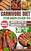 Carnivore Diet for Men Over 50: Simple Guide to Burning Fat, Building Muscle, and Optimizing Hormones for Longevity.